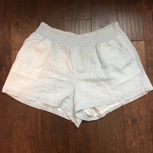 Linen-cotton Gap shorts